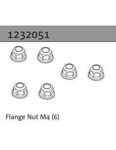 Flange Nut M4 (6)