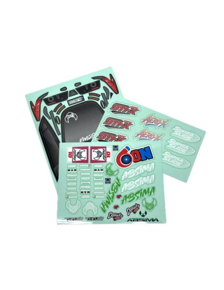Sticker Sheet for SupraSlide