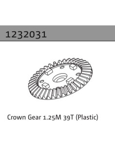 Crown Gear 1.25M 39T
