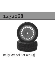 Rally Wheel Set red (4)