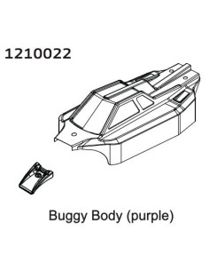 PVC Buggy Shell - purple +...