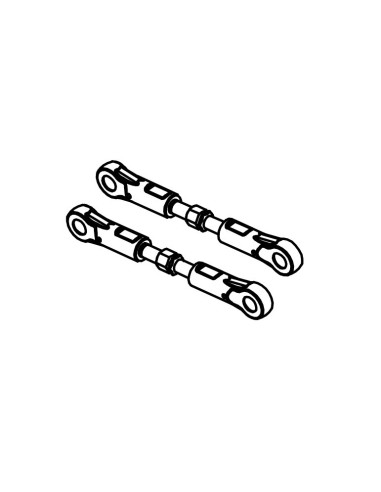 Adjustable Upper Tie Rods (2)