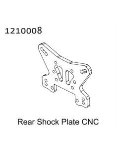 Alu Rear Shock Tower - Buggy