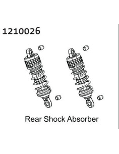 Alu Rear Shocks - Buggy (2)