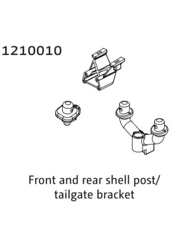 Body and Wing Mount Set