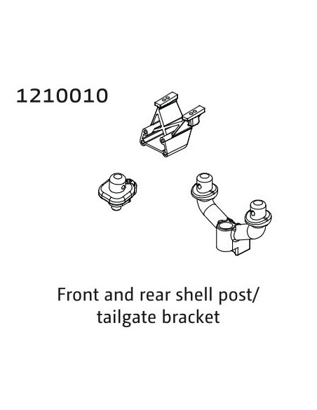 Body and Wing Mount Set