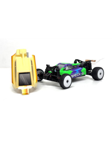 1:24 2WD Buggy "Speck-B" RTR (Green & Creme)...