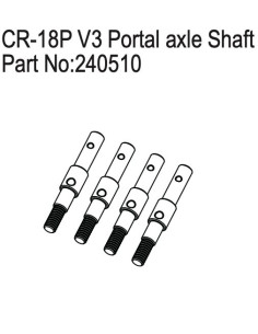 CR-18P V3 Portal axle Shaft