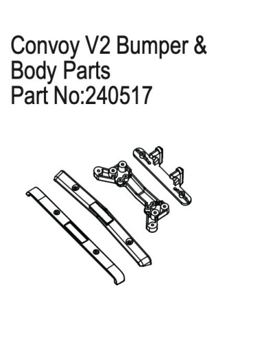 Bumper & Body Parts for Convoy EVO V2