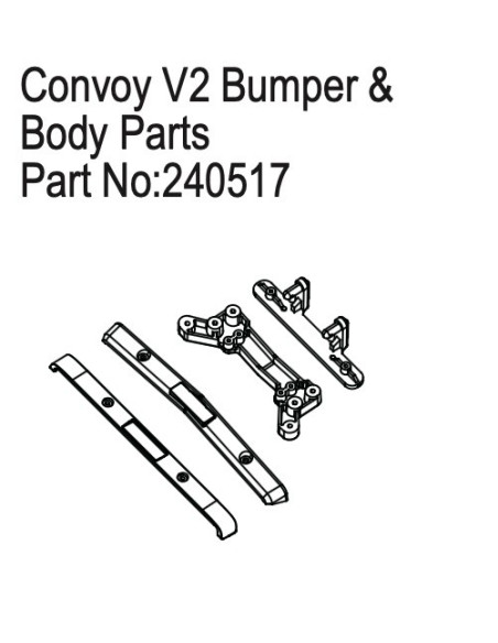 Bumper & Body Parts for Convoy EVO V2