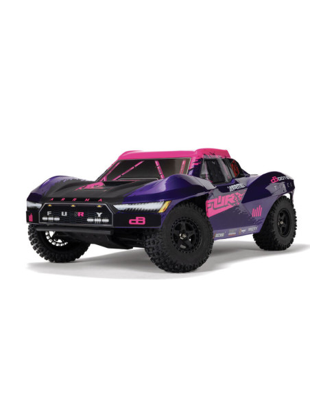 1-10 FURY 223S BLX Brushless 2WD Short Course Truck RTR with DSC  Purple