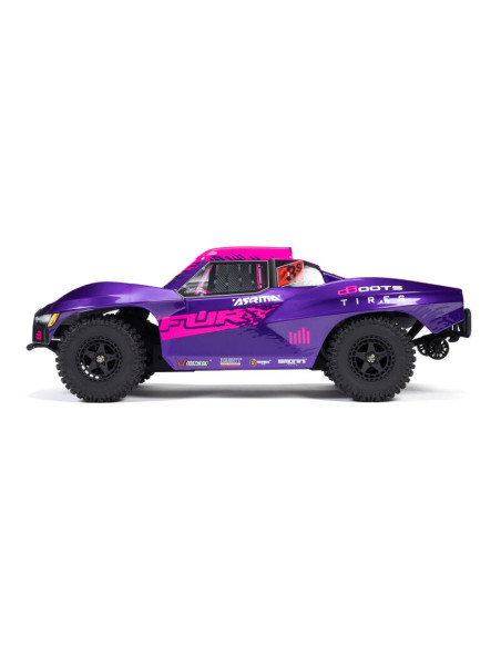 1-10 FURY 223S BLX Brushless 2WD Short Course Truck RTR with DSC  Purple