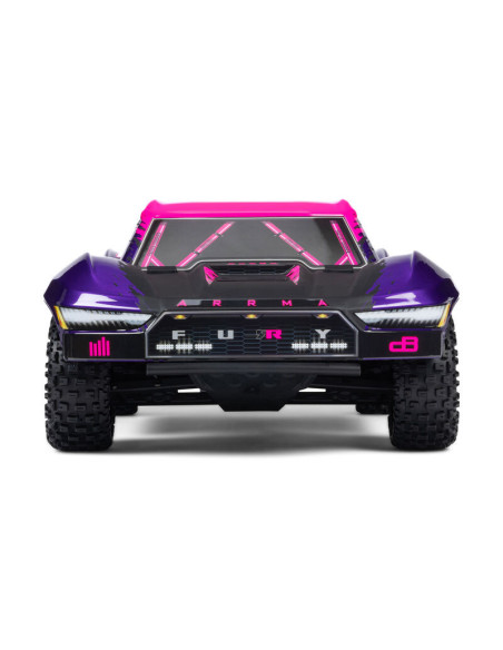 1-10 FURY 223S BLX Brushless 2WD Short Course Truck RTR with DSC  Purple