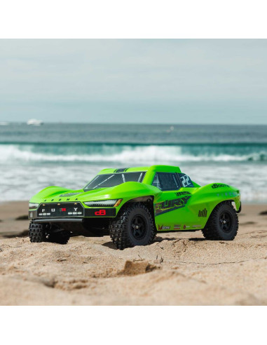 1-10 FURY MEGA 550 Brushed 2WD Short Course...