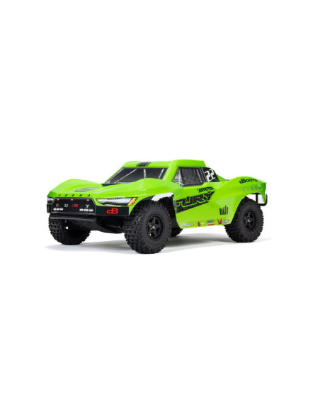 1-10 FURY MEGA 550 Brushed 2WD Short Course Truck RTR  Green