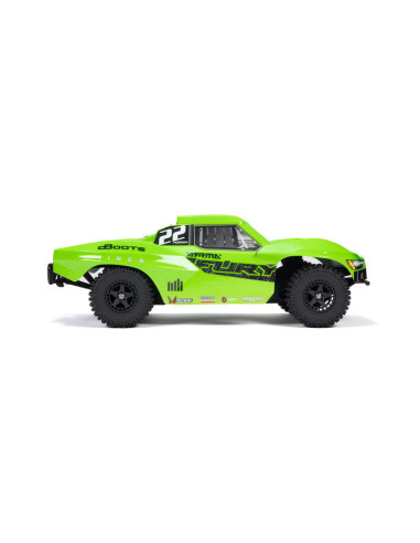 1-10 FURY MEGA 550 Brushed 2WD Short Course...