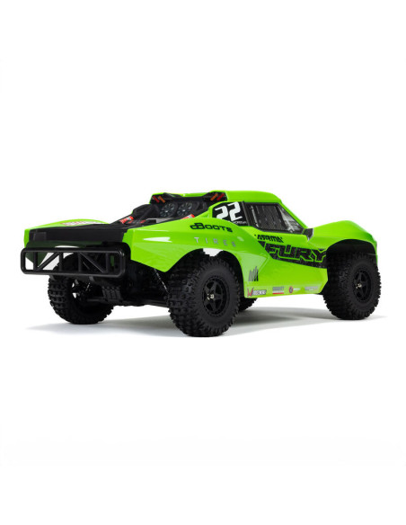 1-10 FURY MEGA 550 Brushed 2WD Short Course Truck RTR  Green