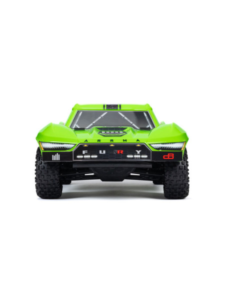1-10 FURY MEGA 550 Brushed 2WD Short Course Truck RTR  Green