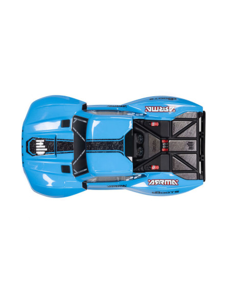 1-10 FURY MEGA 550 Brushed 2WD Short Course Truck RTR with Battery & Charger  Blue