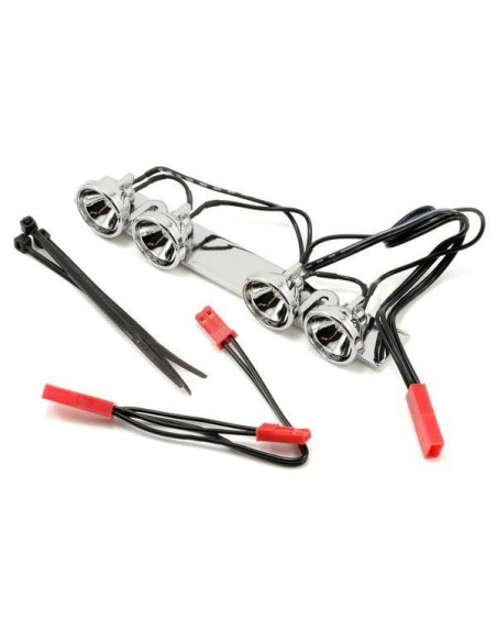 Traxxas LED Light Bar (Chrome) para traxxas Summit