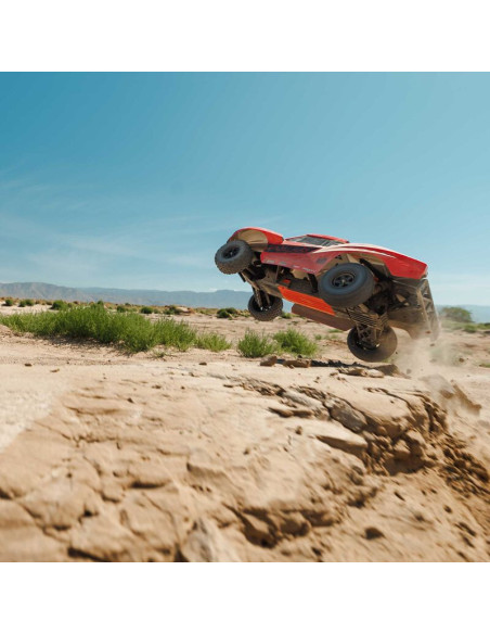 1-10 FURY MEGA 550 Brushed 2WD Short Course Truck RTR with Battery & Charger  Red