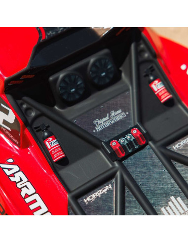 1-10 FURY MEGA 550 Brushed 2WD Short Course...