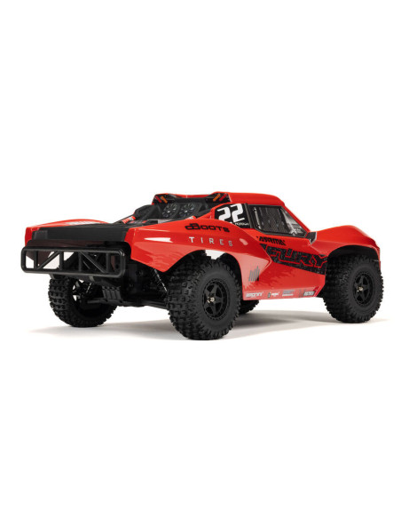 1-10 FURY MEGA 550 Brushed 2WD Short Course Truck RTR with Battery & Charger  Red