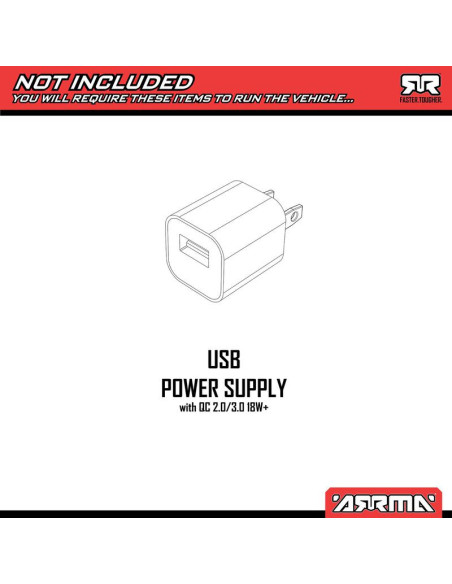 1-10 FURY MEGA 550 Brushed 2WD Short Course Truck RTR with Battery & Charger  Red
