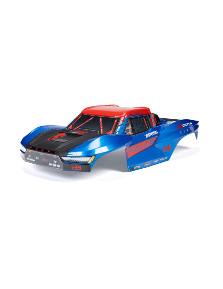 1-10 FURY Painted Decaled Trimmed Body Set  Blue