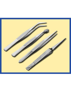 Juego de 4 pinzas acero...