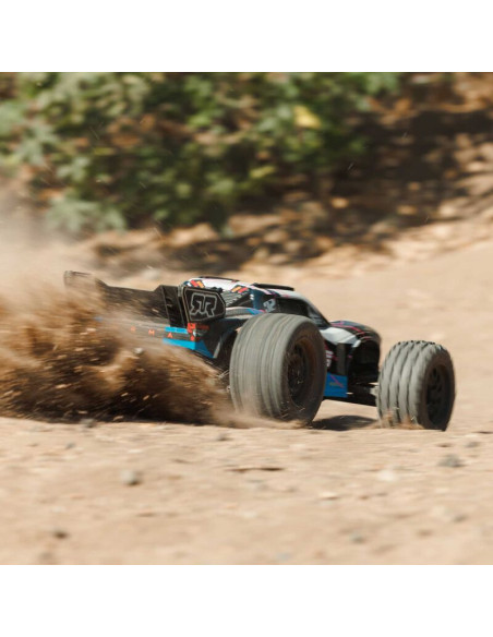1-10 VORTEKS MEGA 550 Brushed 2WD Stadium Truck RTR  Blue