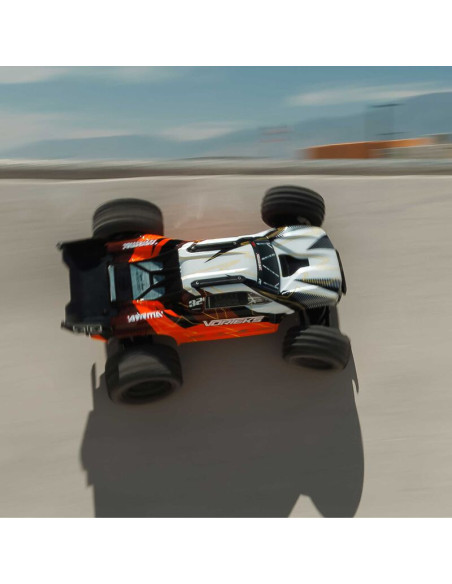 1-10 VORTEKS MEGA 550 Brushed 2WD Stadium Truck RTR with Battery & Charger  Orange