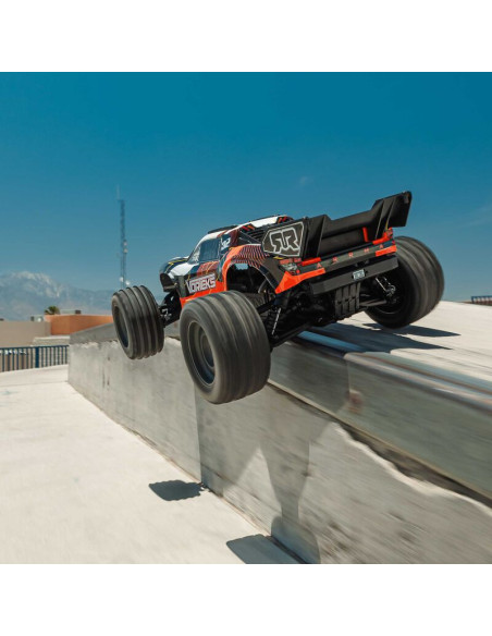 1-10 VORTEKS MEGA 550 Brushed 2WD Stadium Truck RTR with Battery & Charger  Orange