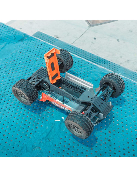 1-10 VORTEKS MEGA 550 Brushed 2WD Stadium Truck RTR with Battery & Charger  Orange