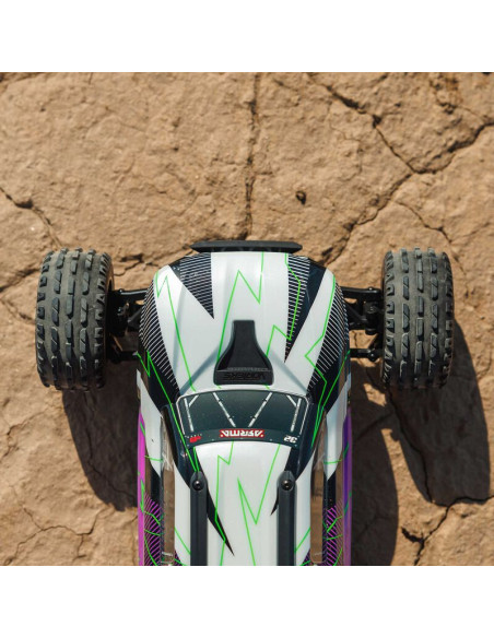 1-10 VORTEKS MEGA 550 Brushed 2WD Stadium Truck RTR with Battery & Charger  Purple
