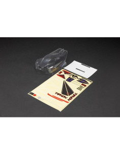 1-8 Clear Body with Decals:...