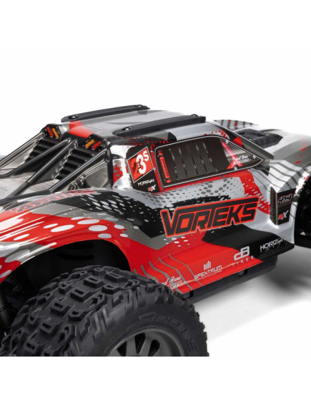 1-10 VORTEKS 223S BLX Brushless 4X4 Stadium Truck RTR with DSC  Red