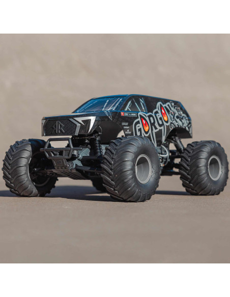 1-10 GORGON 2WD RTA Kit Brushed Monster Truck (Battery & Charger Included)  Gun Metal