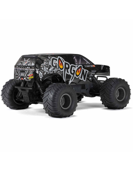 1-10 GORGON 2WD RTA Kit Brushed Monster Truck (Battery & Charger Included)  Gun Metal