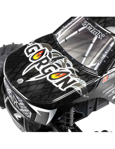 1-10 GORGON 2WD RTA Kit Brushed Monster Truck...