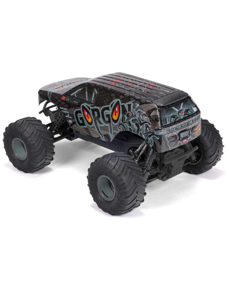 1-10 GORGON 2WD RTA Kit Brushed Monster Truck (Battery & Charger Included)  Gun Metal