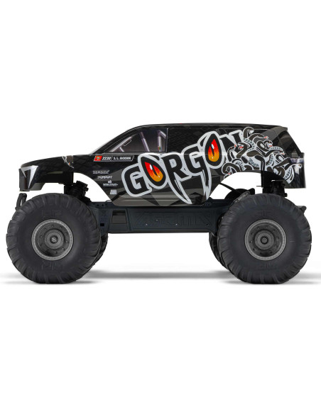 1-10 GORGON 2WD RTA Kit Brushed Monster Truck (Battery & Charger Included)  Gun Metal