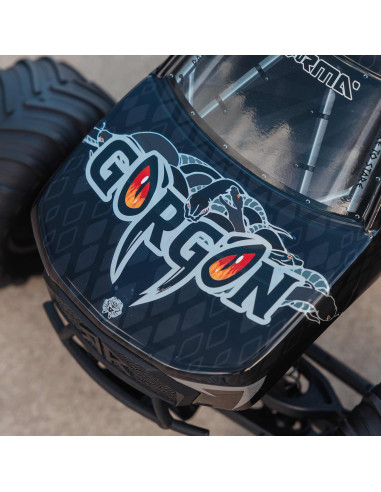 1-10 GORGON 2WD RTA Kit Brushed Monster Truck...