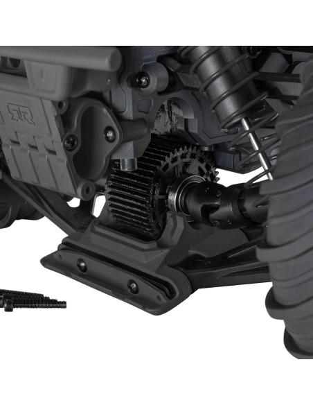 1-10 GORGON 2WD RTA Kit Brushed Monster Truck (Battery & Charger Included)  Gun Metal