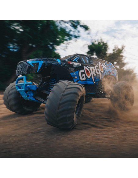 1-10 GORGON 2WD RTR Brushed Monster Truck  Blue