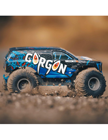 1-10 GORGON 2WD RTR Brushed Monster Truck  Blue
