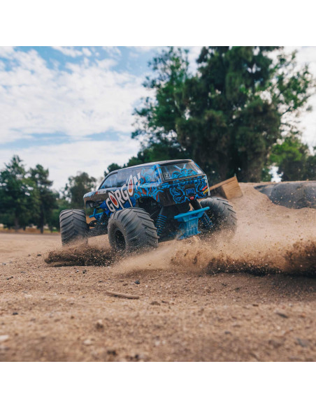 1-10 GORGON 2WD RTR Brushed Monster Truck  Blue