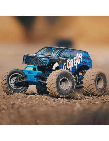 1-10 GORGON 2WD RTR Brushed Monster Truck  Blue