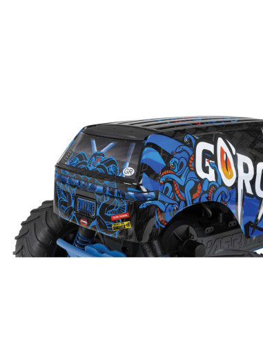 1-10 GORGON 2WD RTR Brushed Monster Truck  Blue