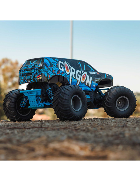 1-10 GORGON 2WD RTR Brushed Monster Truck  Blue